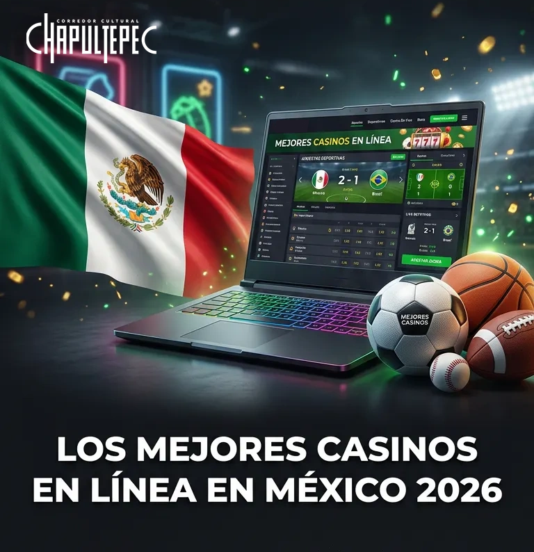 Casino en línea en México: tragamonedas, ruleta en vivo, blackjack y apuestas en una laptop