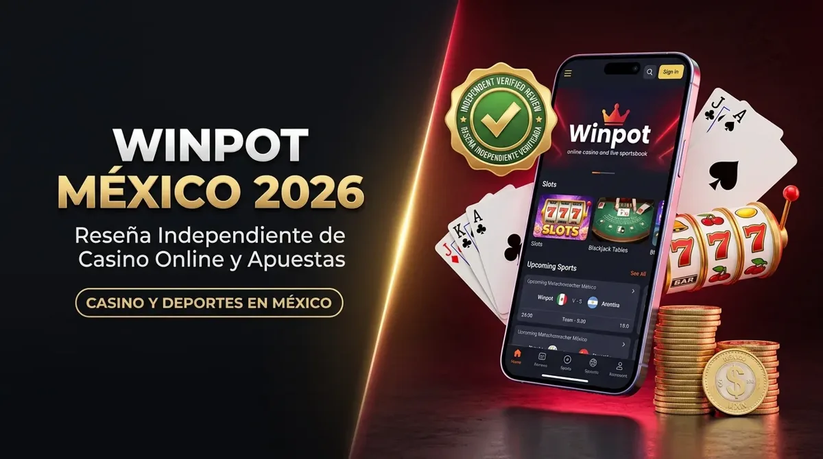Winpot México 2026 – Reseña Independiente de Casino Online y Apuestas Deportivas